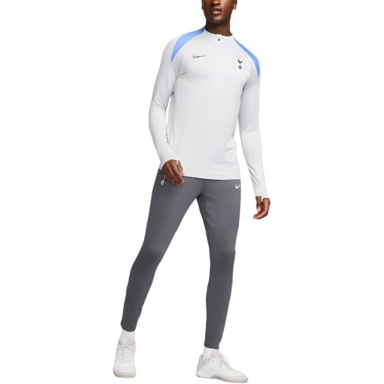 Трикотажные спортивные штаны Dri-Fit мужские темно-серые Nike, темно-серый — фото 3