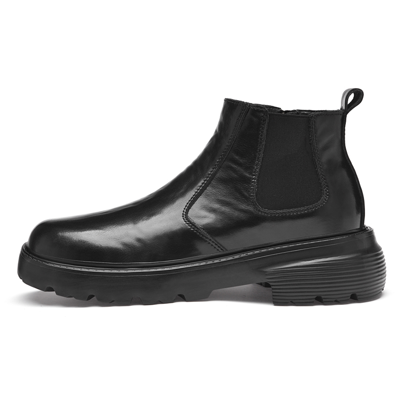 

Bull Thunder Мужские зимние ботинки с меховой подкладкой черные, цвет Black Fleece-Lined