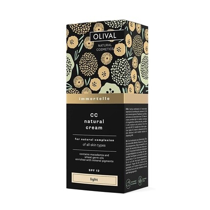 

OLIVAL СС-крем с маслом бессмертника, минеральные пигменты, светлый, 50 мл