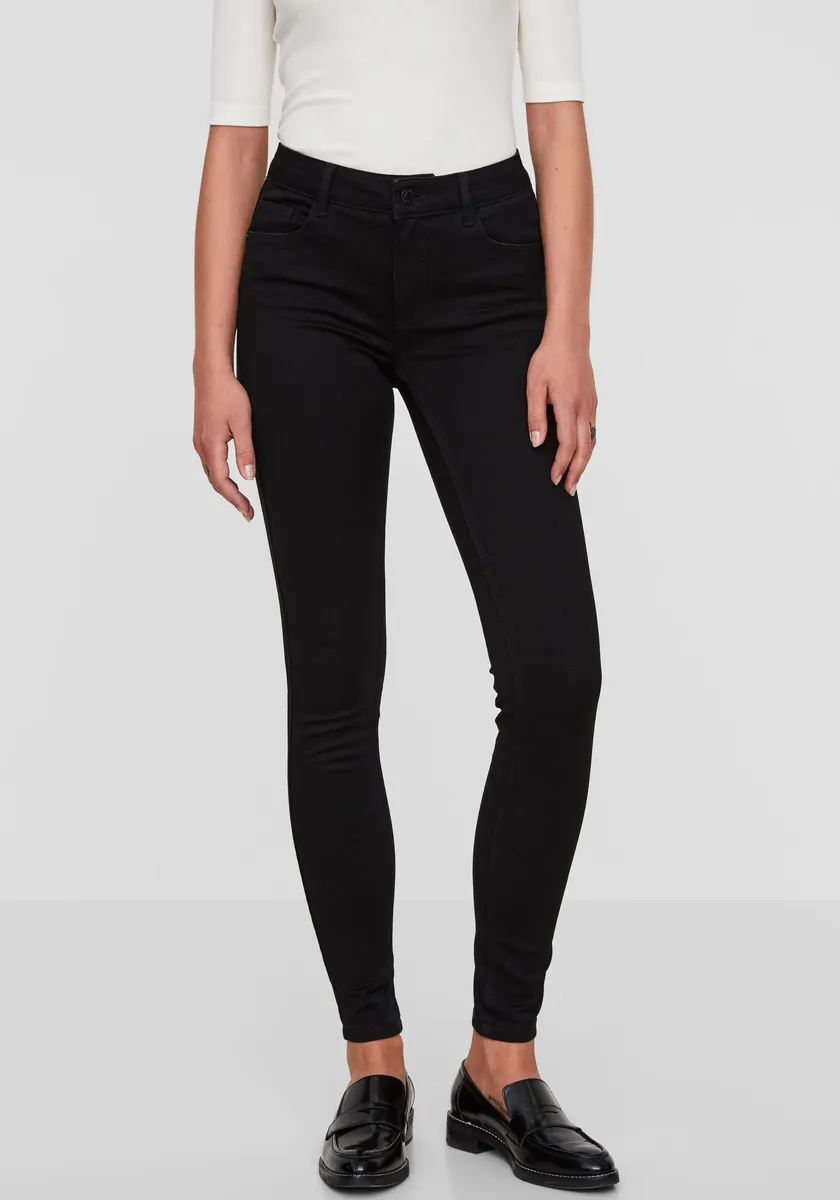 

Джинсы стрейч Vero Moda "VMSEVEN SHAPE UP", черный
