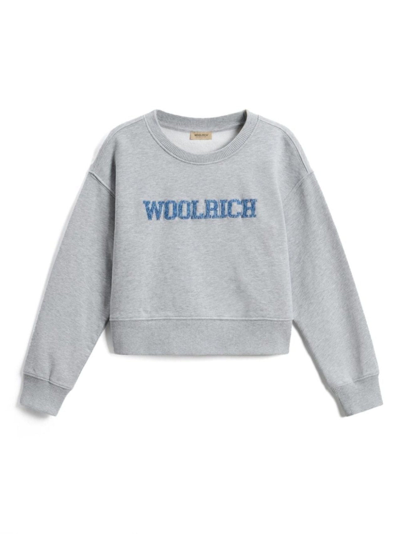 

Woolrich толстовка с круглым вырезом, серый