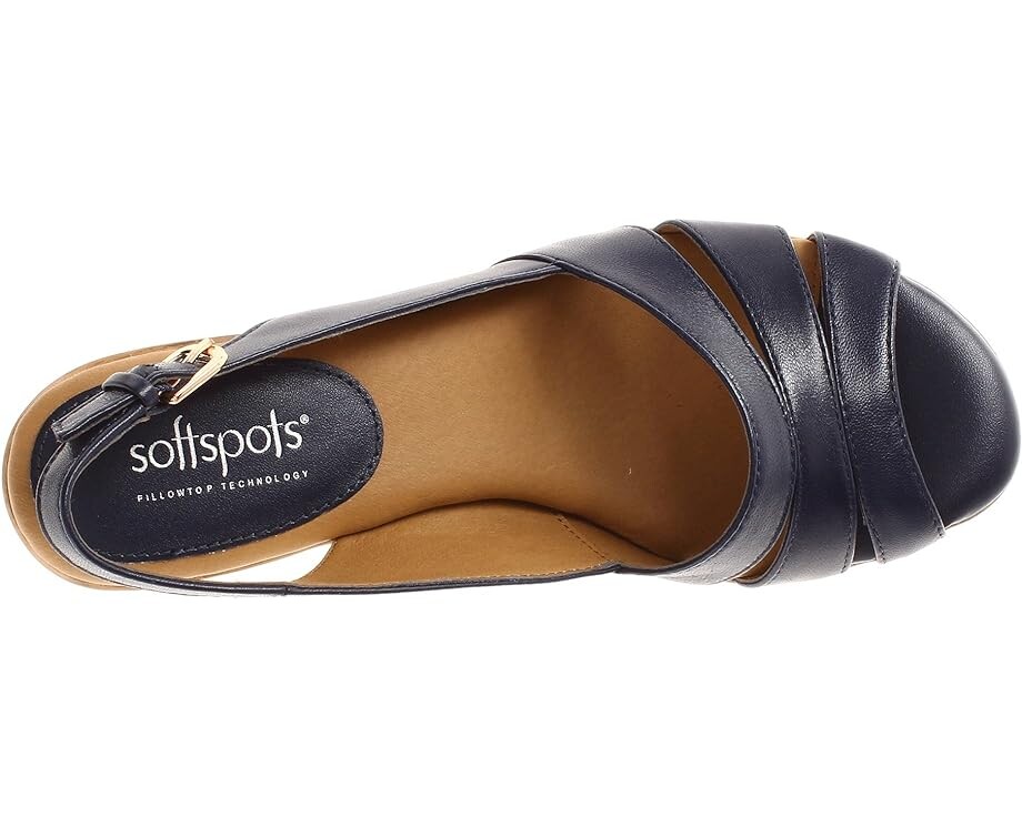 Туфли Comfortiva Neima - Soft Spots, цвет Navy Velvet Sheep Nappa — фото 2