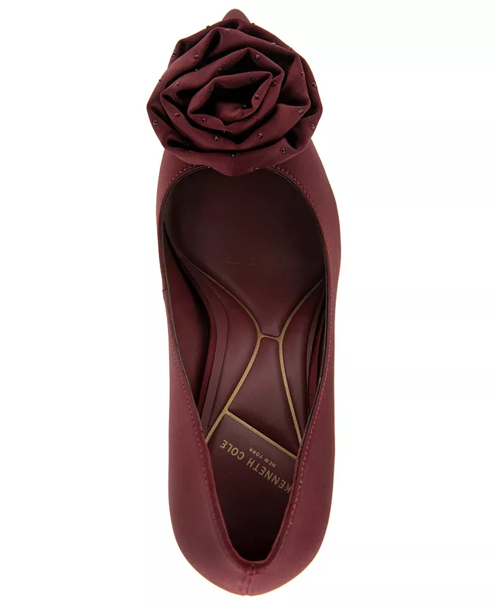 Туфли-лодочки Romi Rosette без застежки Kenneth Cole New York, красный — фото 4