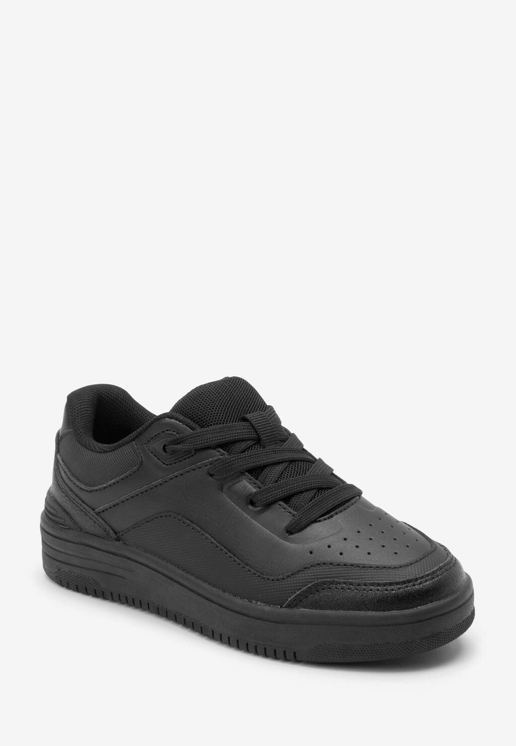 Кроссовки низкие SCHOOL LEATHER LACE-UP SHOES Next, цвет black — фото 2