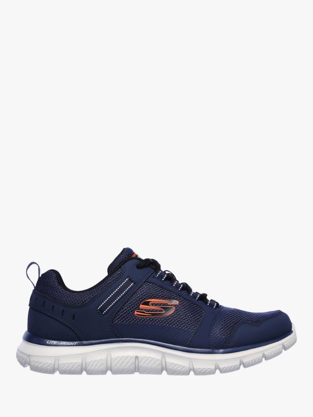 

Кроссовки на шнуровке для бега по нокхиллу Skechers, темно-синий