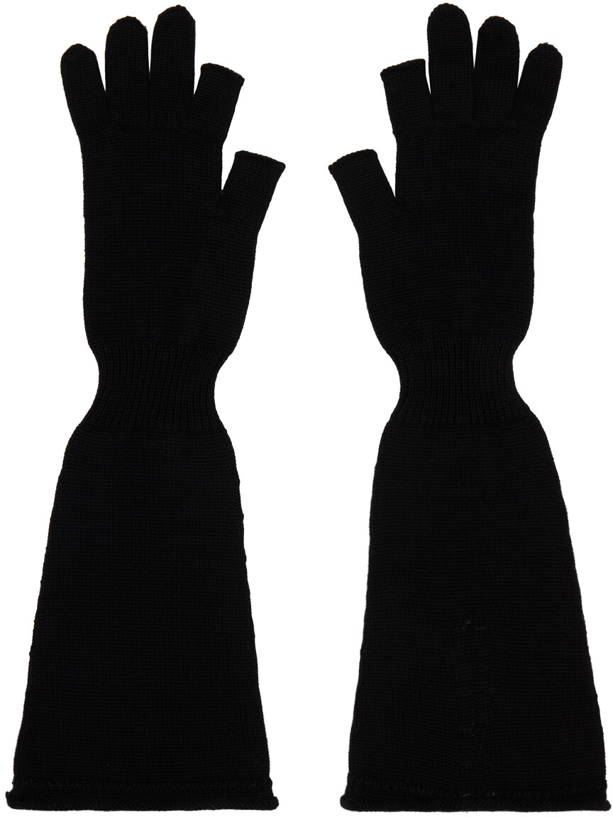 

Перчатки Porterville Opera Rick Owens, черный