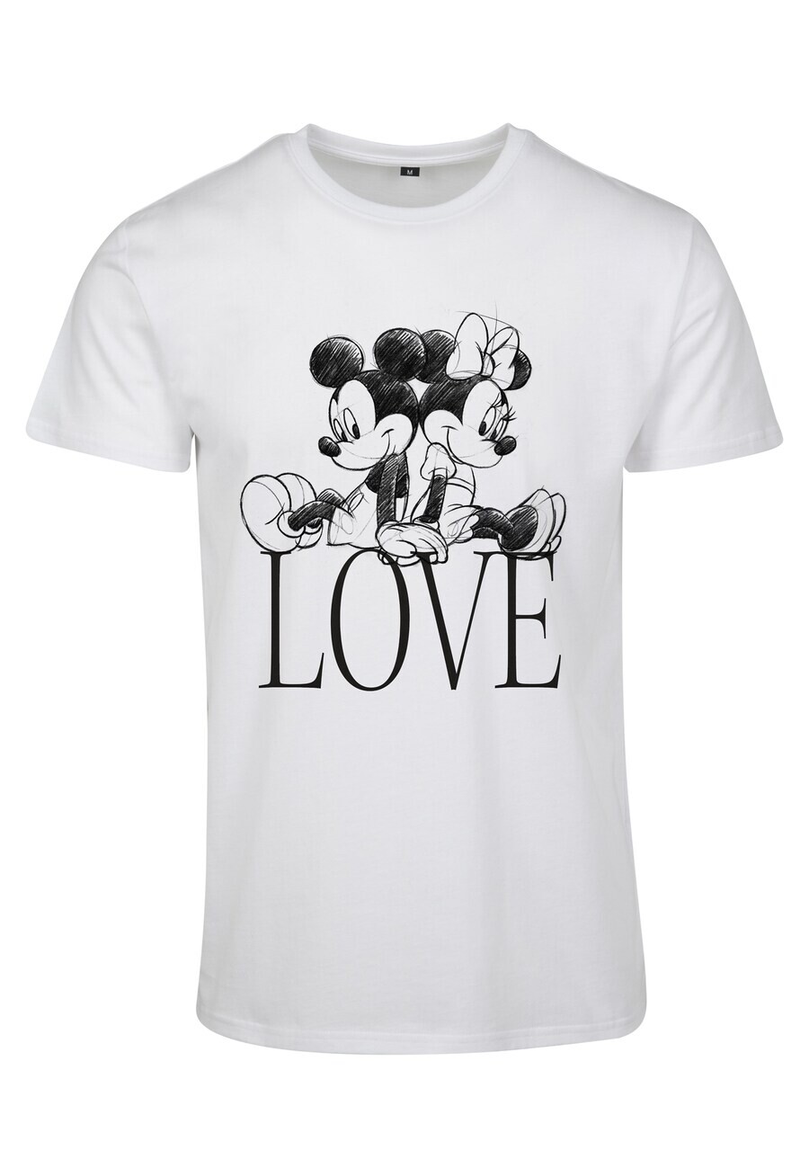 

Футболка Merchcode MINNIE LOVES MICKEY, белый