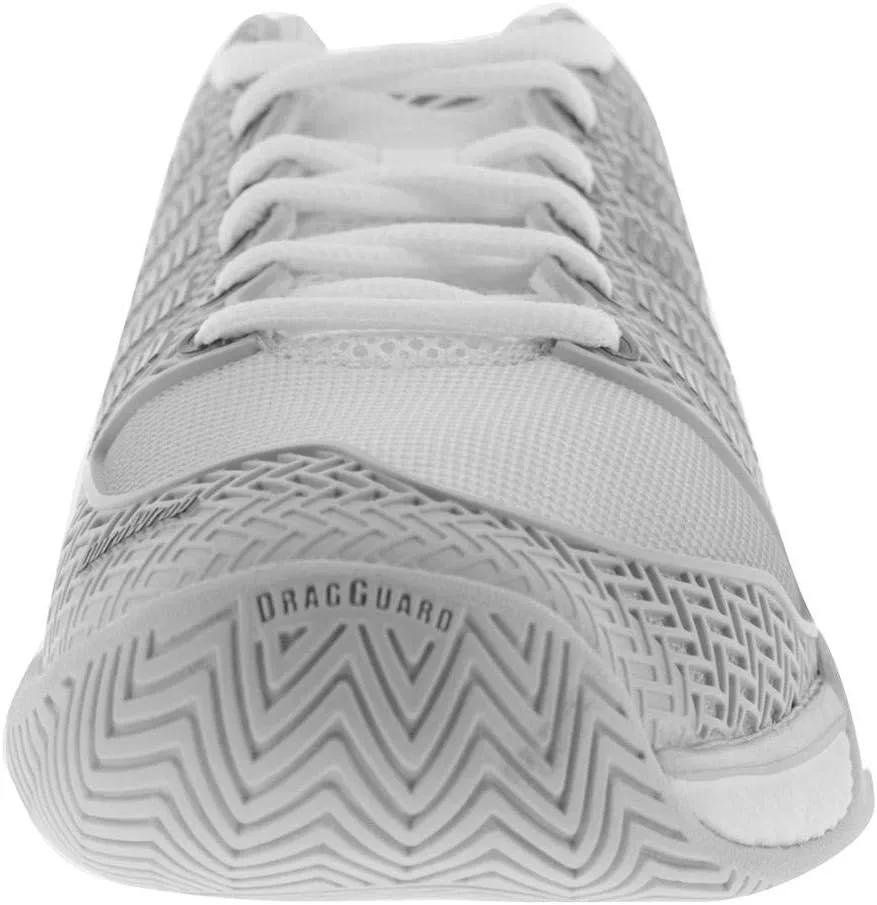 Мужские теннисные кроссовки Hypercourt Express 2 K-Swiss, серый/белый/серебристый — фото 4