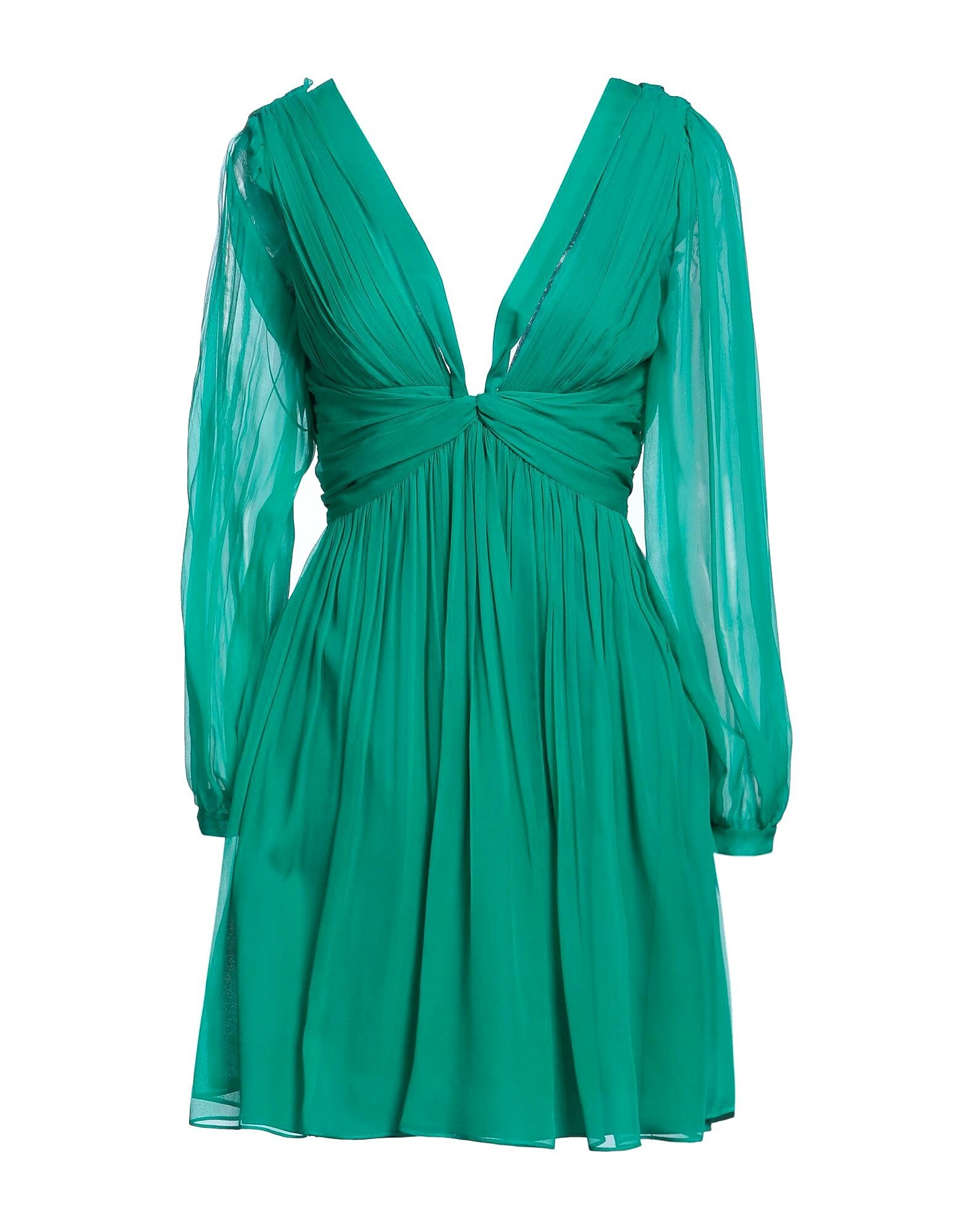 

Мини-платье Alberta Ferretti, изумрудно-зеленый