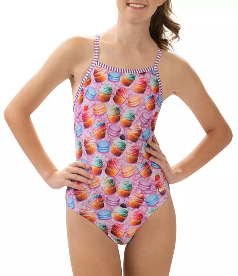 

Женский купальник Uglies Bon Appetit с V-образной спиной Dolfin, мультиколор