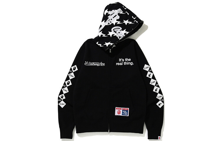 

Толстовка Bape X Coca Cola унисекс A Bathing Ape, черный