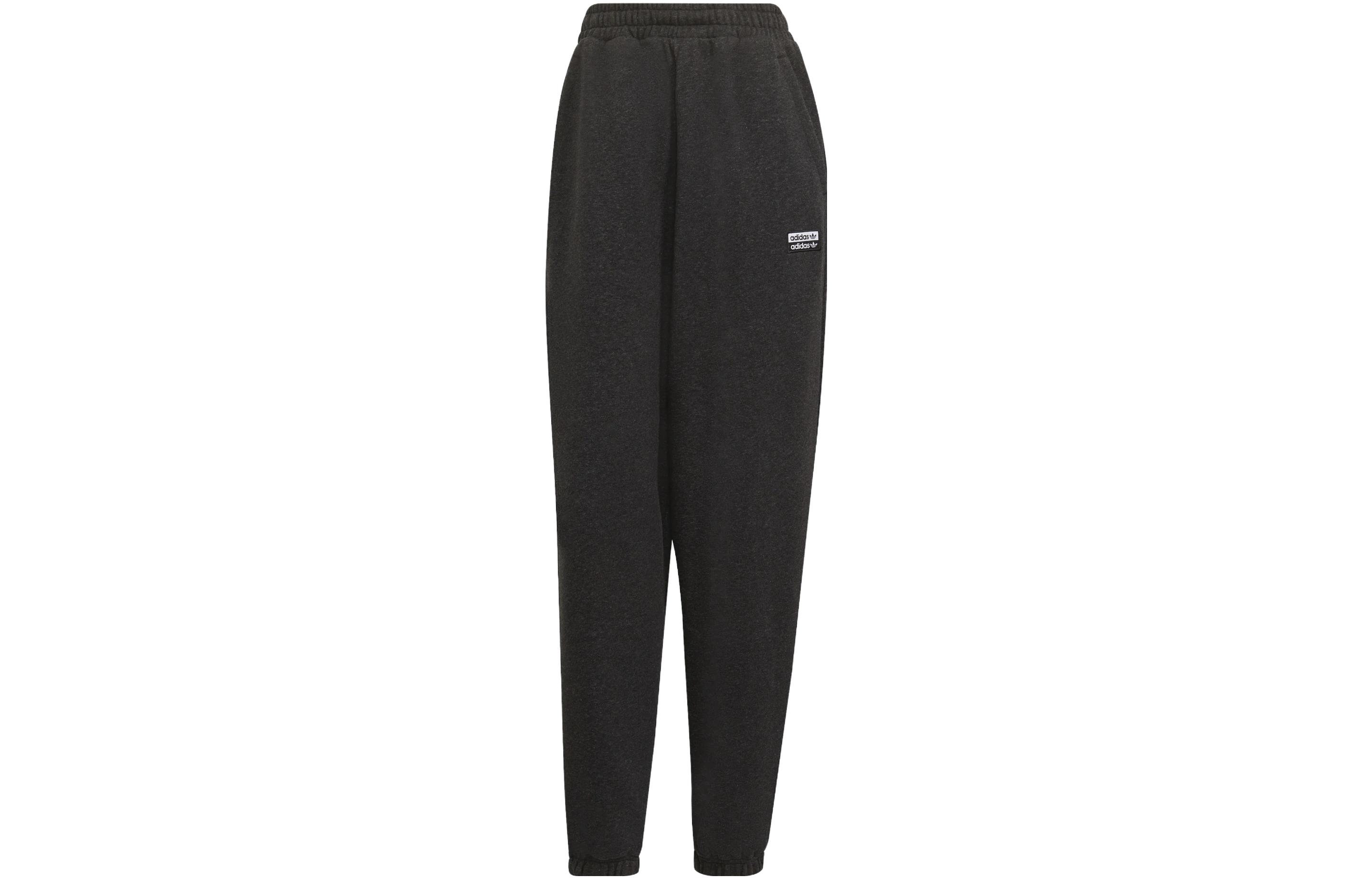 

Вязаные спортивные штаны женские черные Adidas Originals