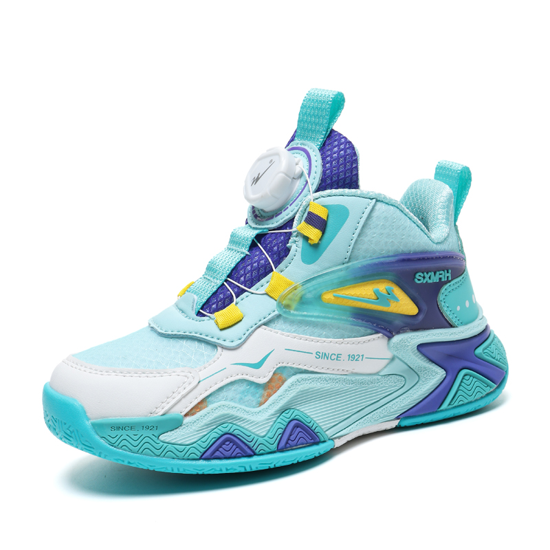 

Кроссовки для бега для детей с противоскользящей амортизацией, износостойкими, дышащими и износостойкими подошвами Binary, синий