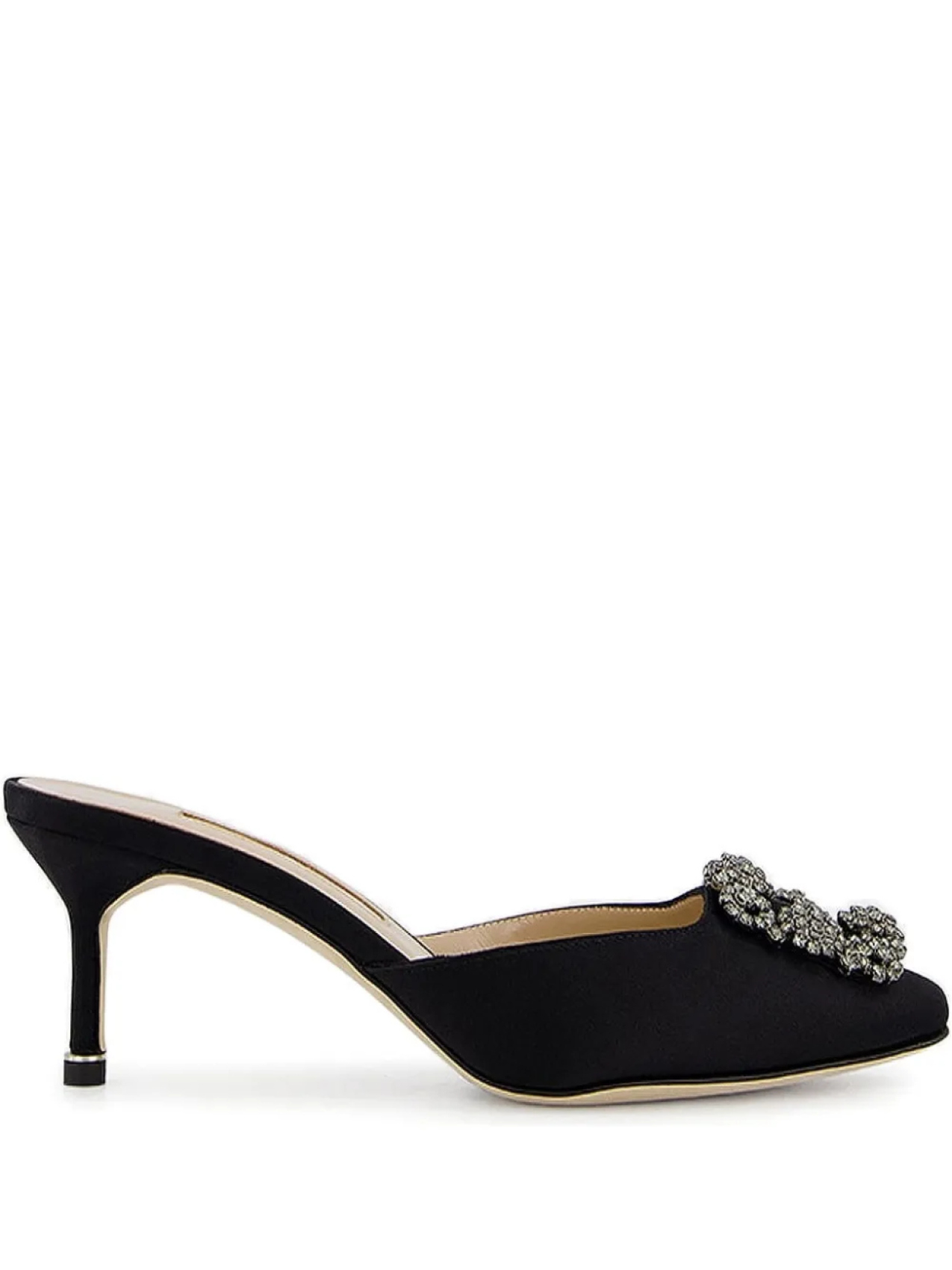 Туфли Manolo Blahnik Hangisimu 50 мм, черный