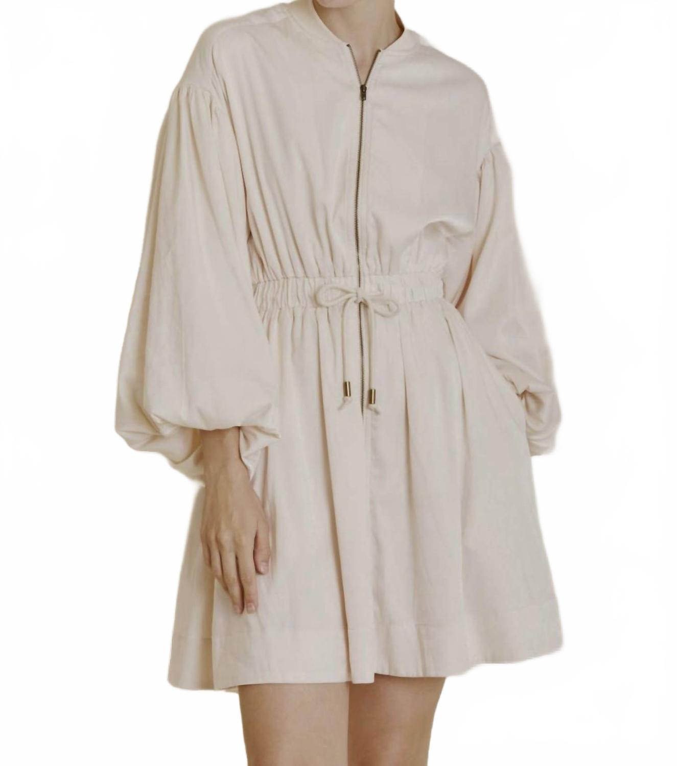 

Платье Zip & Go белое Aureum