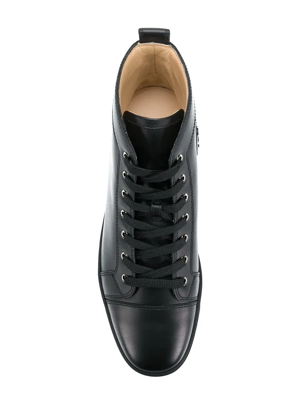 Хайтопы "Louis" Christian Louboutin, черный — фото 4