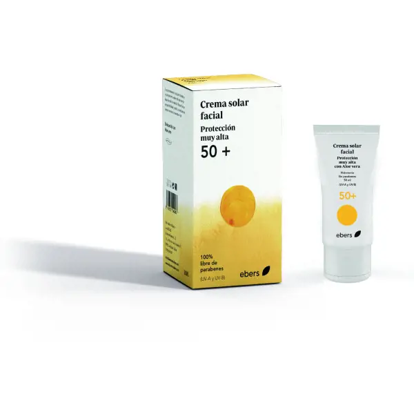 

Солнцезащитный крем Protector Solar Facial Spf50+ Ebers, 50 мл