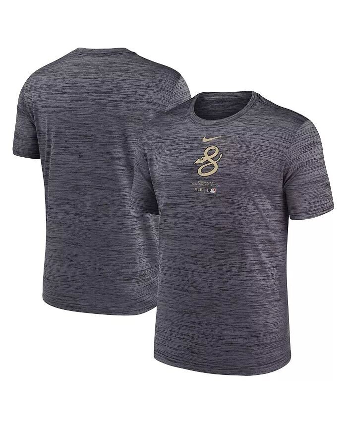 

Мужская черная футболка Arizona Diamondbacks City Connect Practice Velocity Performance Nike, черный