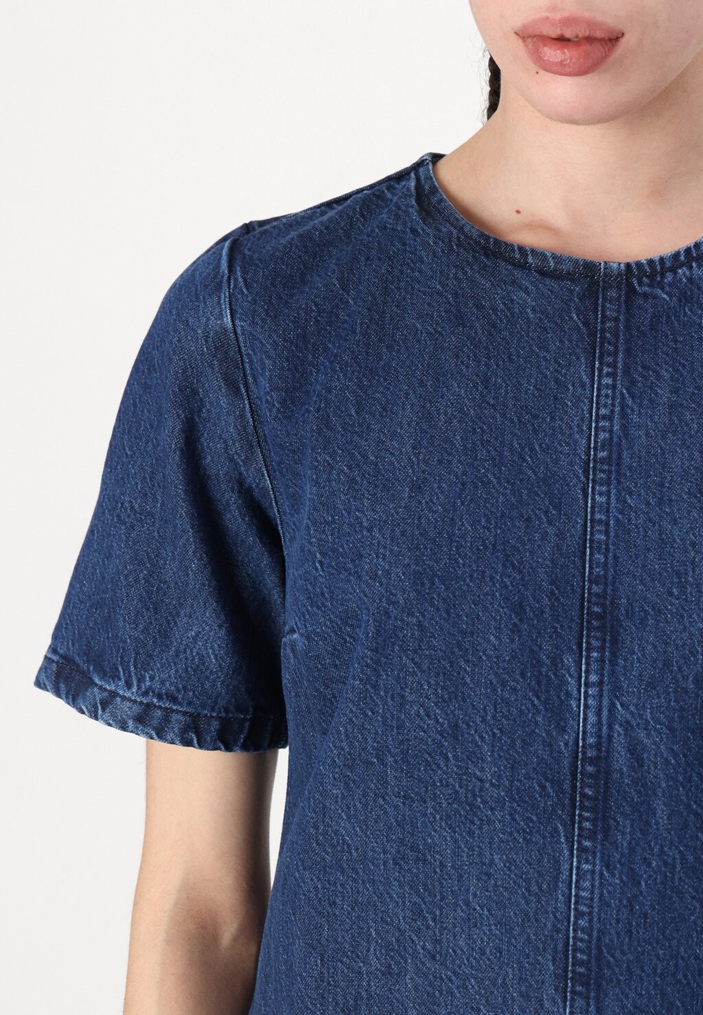 

Платье из денима DRESS Abercrombie & Fitch, темно-синий деним