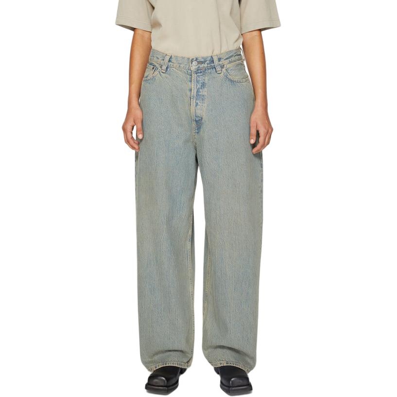Джинсы Mid Rise Wide Leg Acne Studios, Синие — фото 3