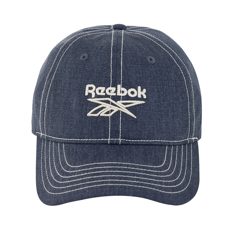 

Хлопковая бейсболка унисекс джинсовая синяя/розовая/черная/серая Reebok