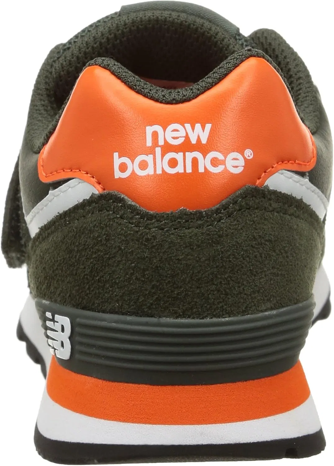 Мужские кроссовки New Balance nbkg574aop, Green Orange — фото 3