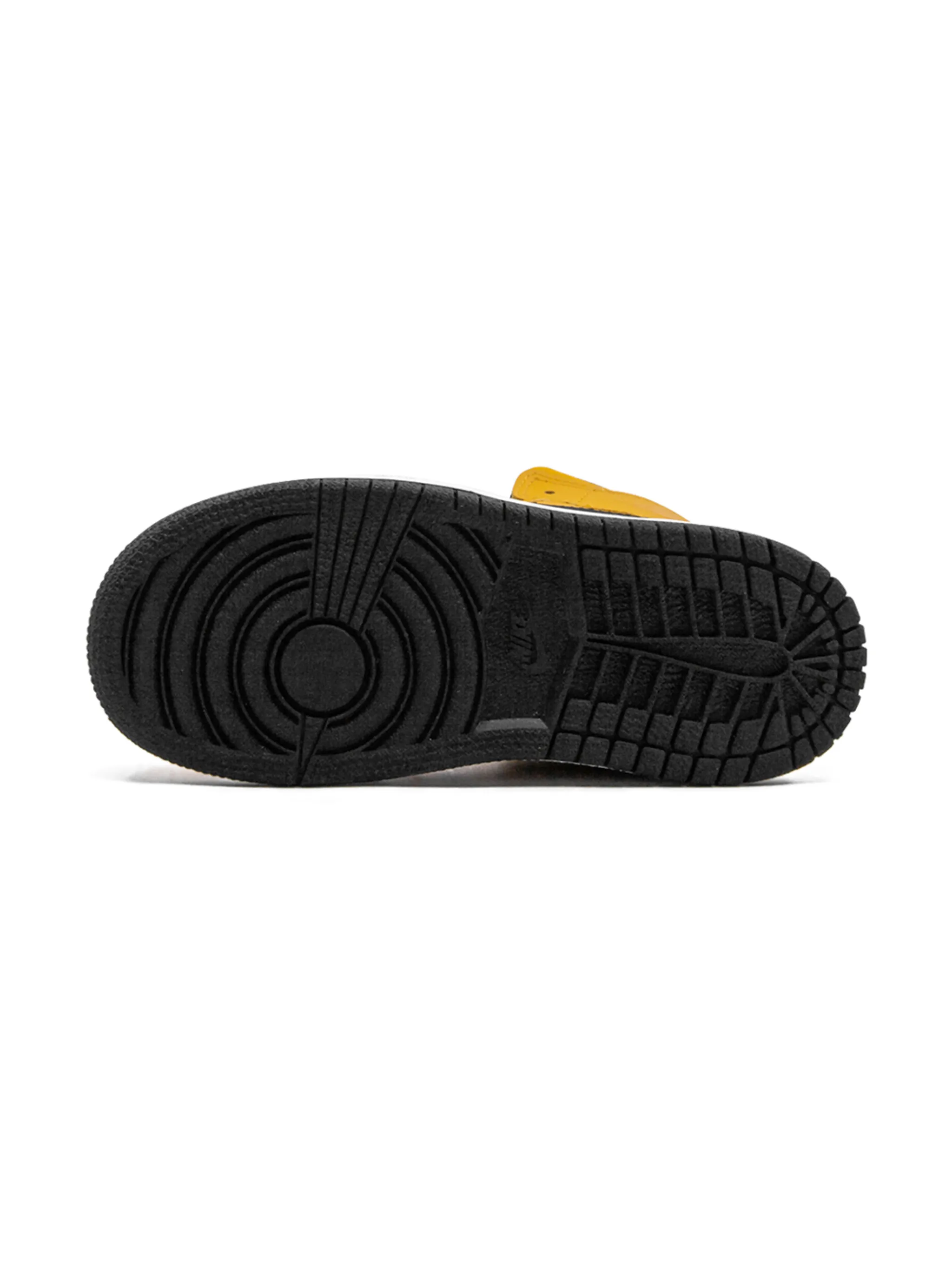 Кроссовки Air Jordan 1 Mid TD Jordan Kids, желтый — фото 4