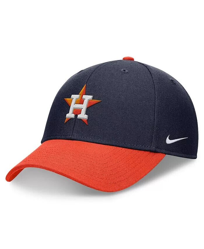 

Мужская регулируемая шляпа темно-синего/оранжевого цвета Houston Astros Evergreen Club Performance Nike, синий