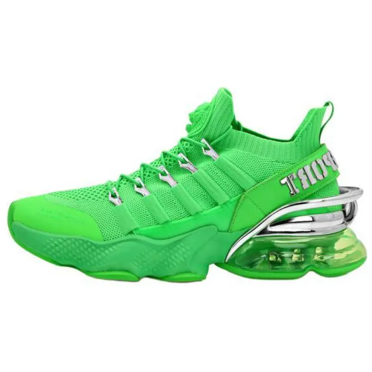 Низкие повседневные кроссовки Unisex Зеленый флуоресцентный PLEIN SPORT