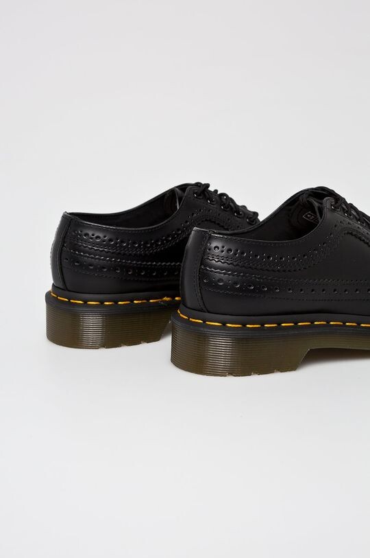 Ботинки мужские Dr. Martens из натуральной кожи, черный — фото 2