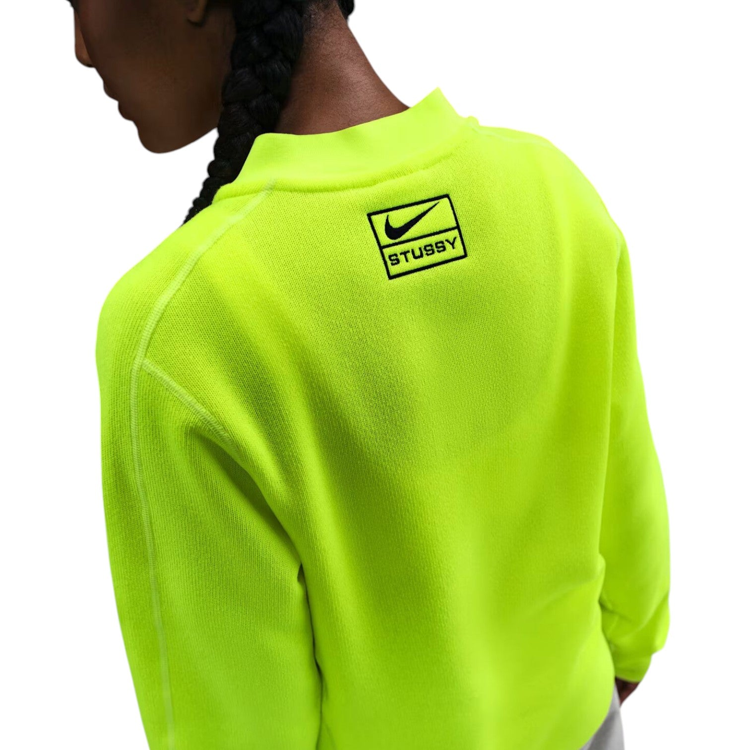 Футболка Nike x Stussy Thermal Pullover Sweatshirt 'Neon' — фото 3