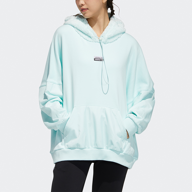 RYV Толстовка Женская Свежий Мятно-Зеленый Adidas Originals — фото 3