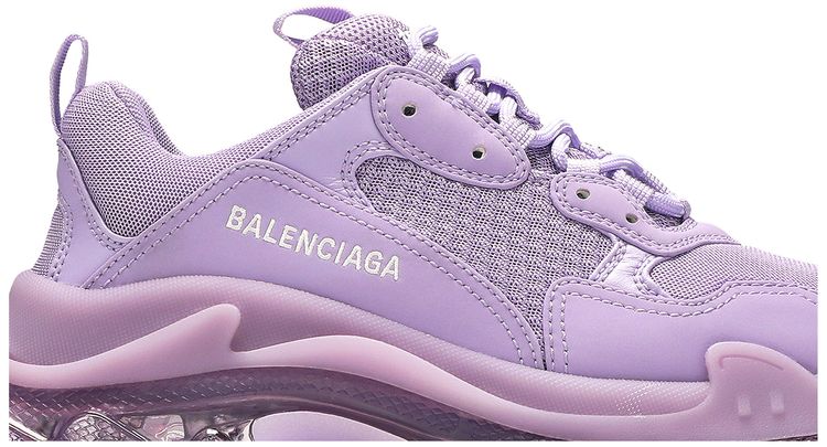 Кроссовки Balenciaga Wmns Triple S Sneaker 'Clear Sole - Light Lilac', фиолетовый — фото 2
