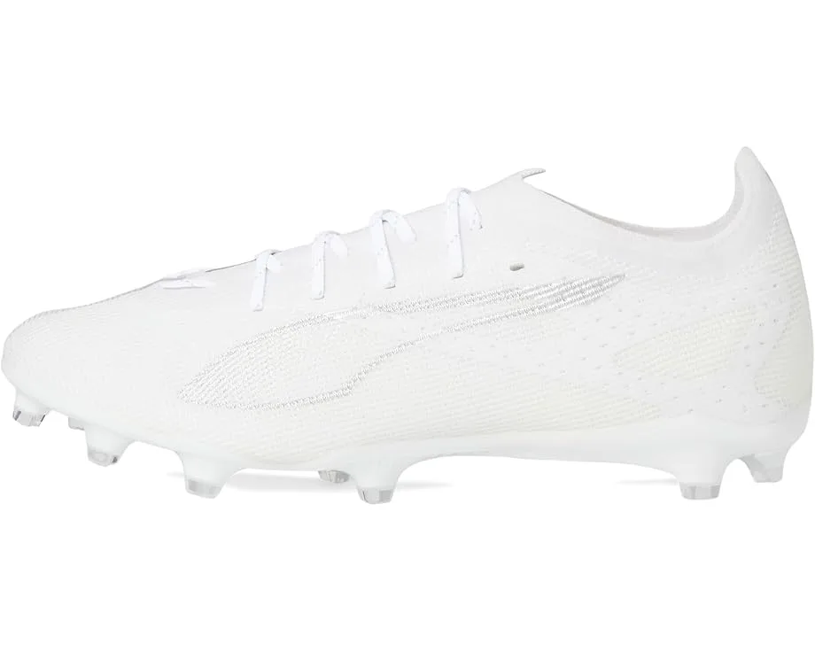 Кроссовки PUMA Ultra 5 Pro Firm, Artificial Ground Soccer Cleats, Puma White-Puma White — фото 4