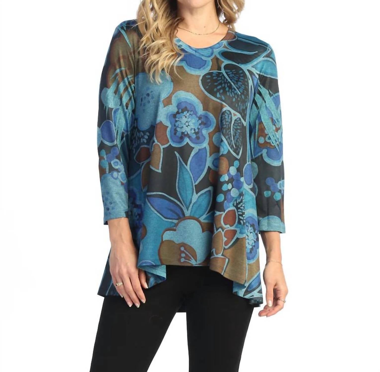 

Jess & Jane Колыбельная Slinky High Low Top In Multi