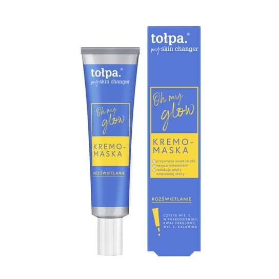 

Осветляющая крем-маска, 40 мл Tołpa, My Skin Changer Oh My Glow