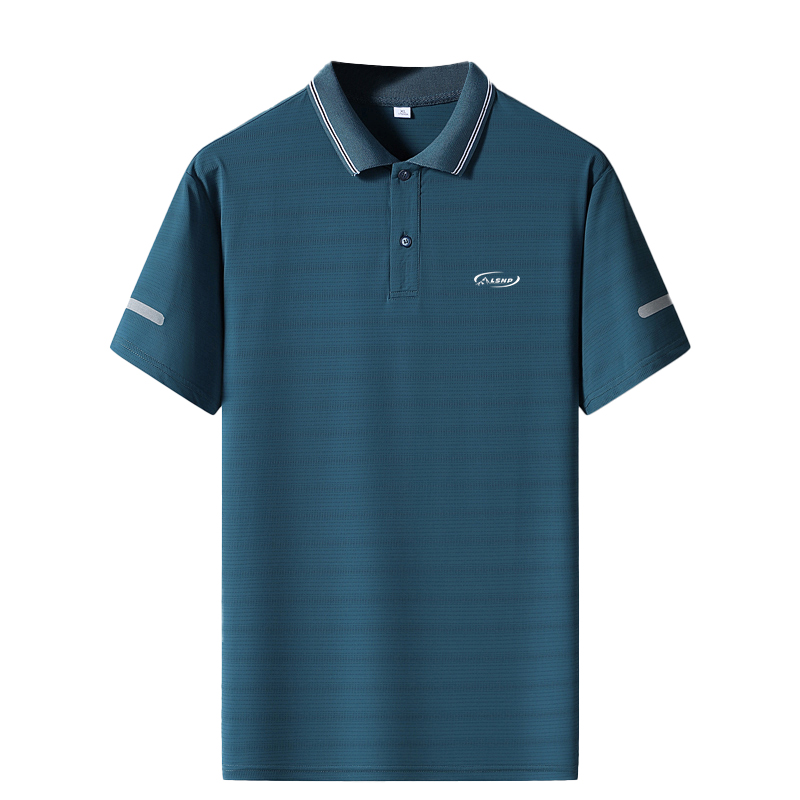 

Футболка-поло Unisex Polo Collar Thin Others LISENPOK, peacock синий