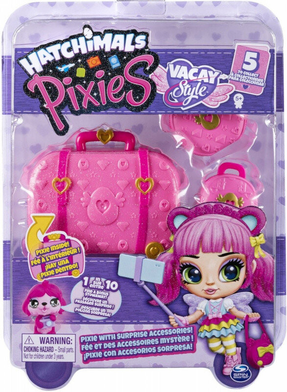 

Набор фигурок Hatchimals, Pixies Чемодан