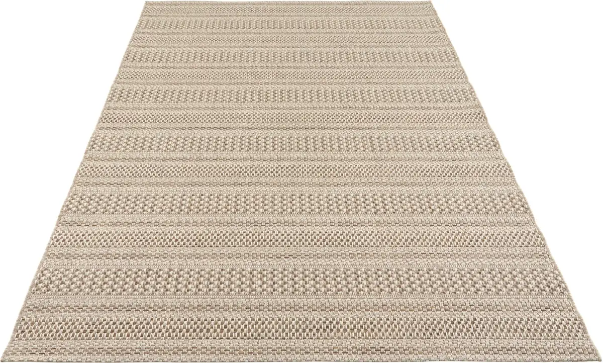 

Ковер ELLE DECORATION "Arras", прямоугольный, для внутреннего и наружного использования, устойчивый к атмосферным воздействиям, для балкона, сада, гостиной, имитация сизаля 120х170 см, коричневый