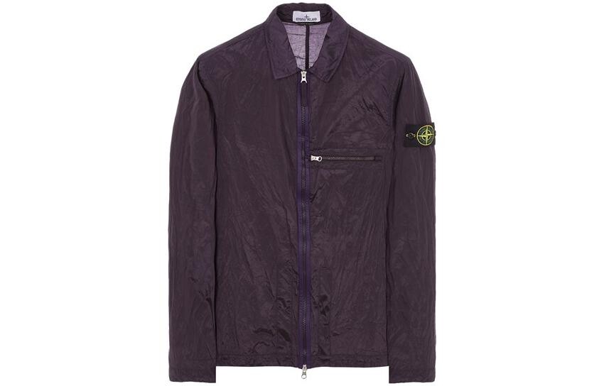 

Куртка мужская Stone Island SS23 Nylon Meta, сине-фиолетовый