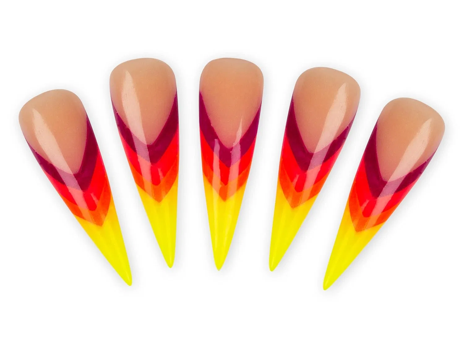 Набор цветных гелей Neon Collection, 4 x 5 мл Nd24 Naildesign — фото 4