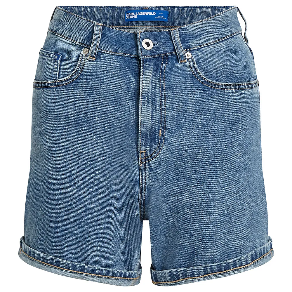 

Шорты Karl Lagerfeld A2W10041 High waist denim, синий