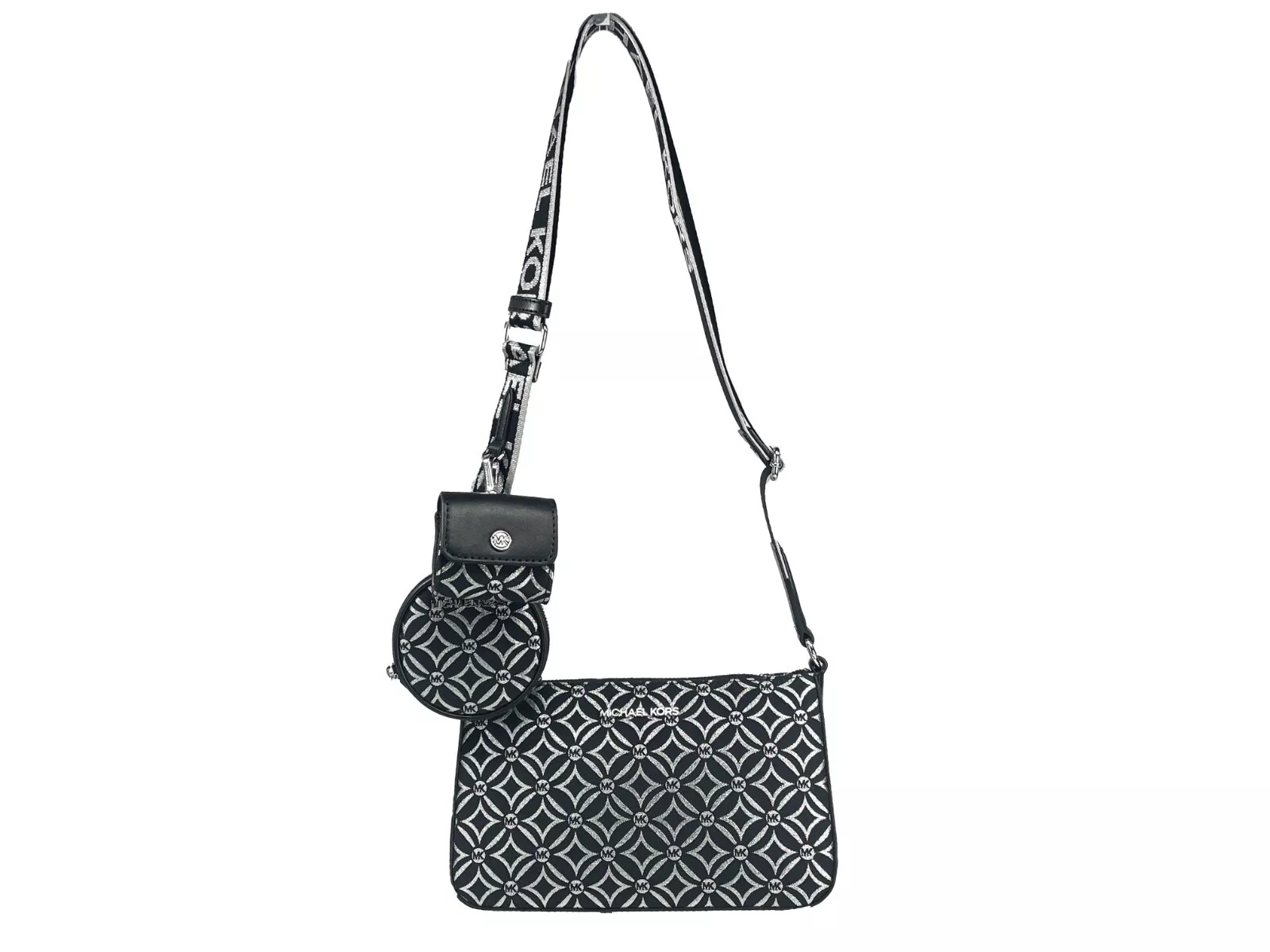 

Сумка-кошелек Crossbody Tech Attachment, черная Michael Kors