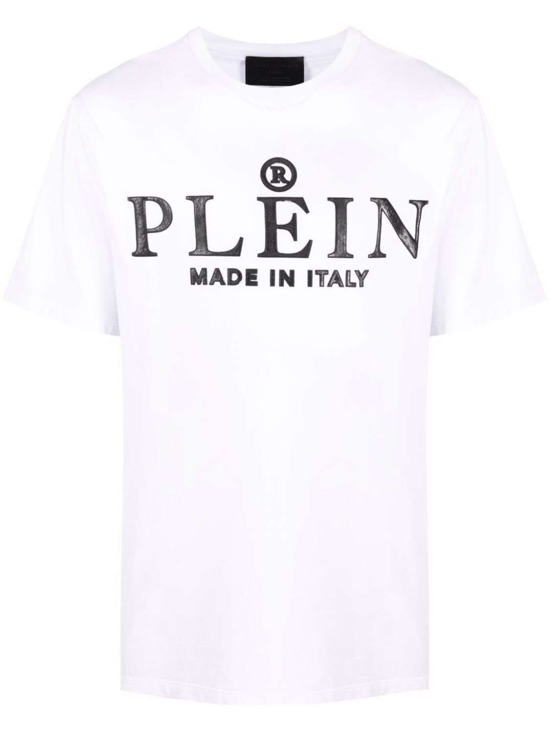 

Philipp Plein футболка с логотипом Made in Italy, белый