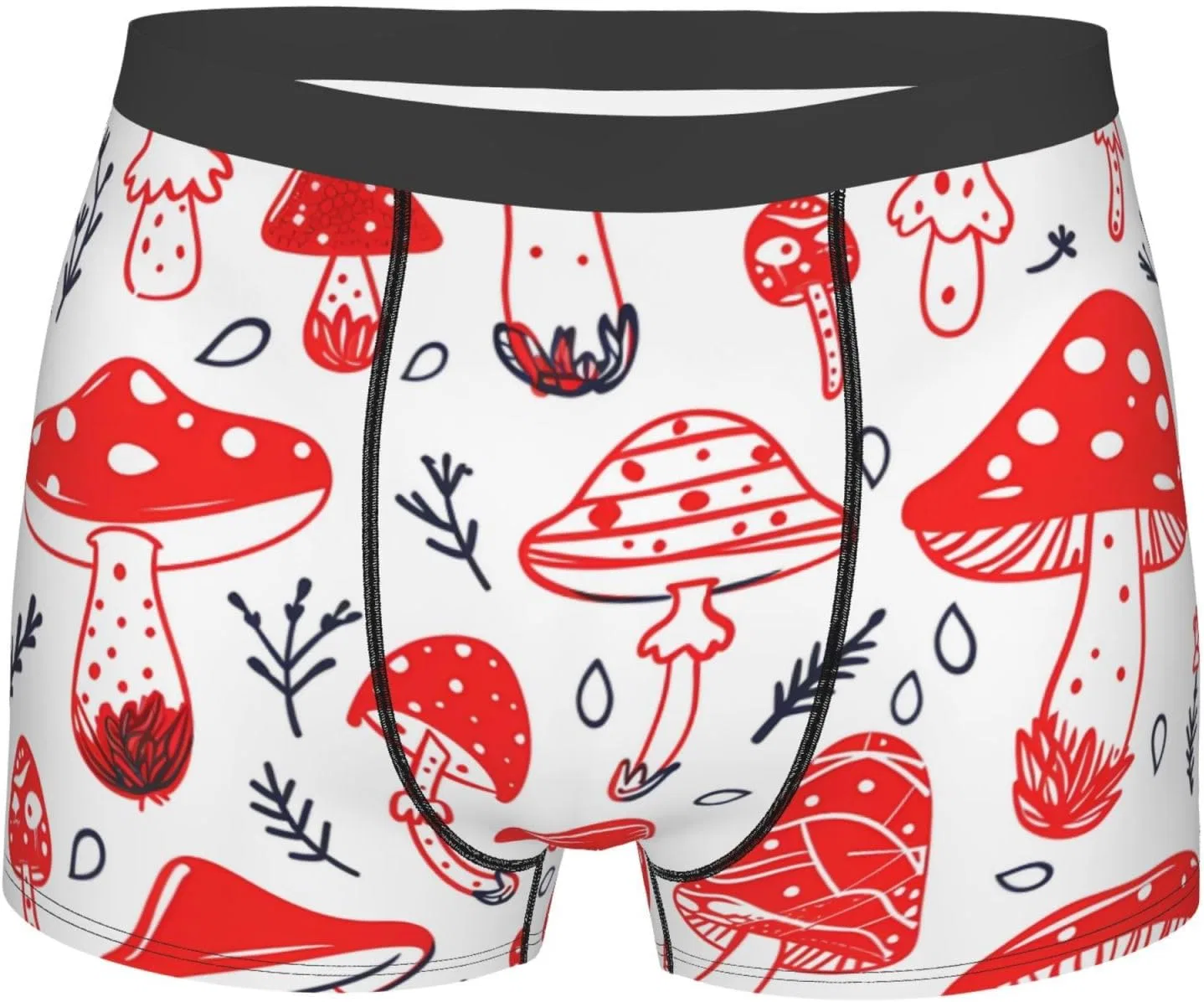 Боксеры с принтом осьминога, Mushrooms 6