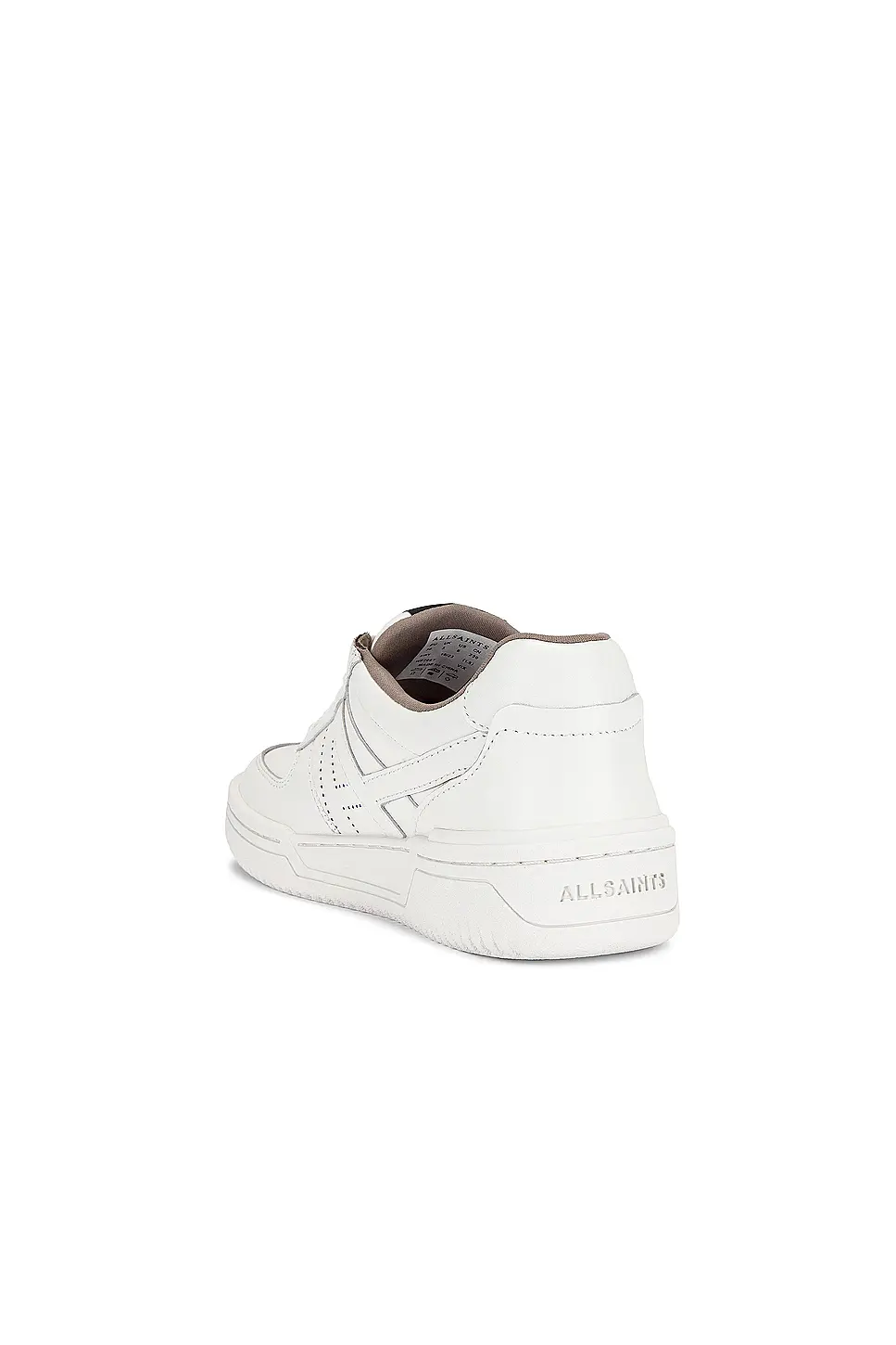 AllSaints Vix WF706Y кроссовки женские US 9 белые кожаные на шнурках ZPO1096 All Saints — фото 4
