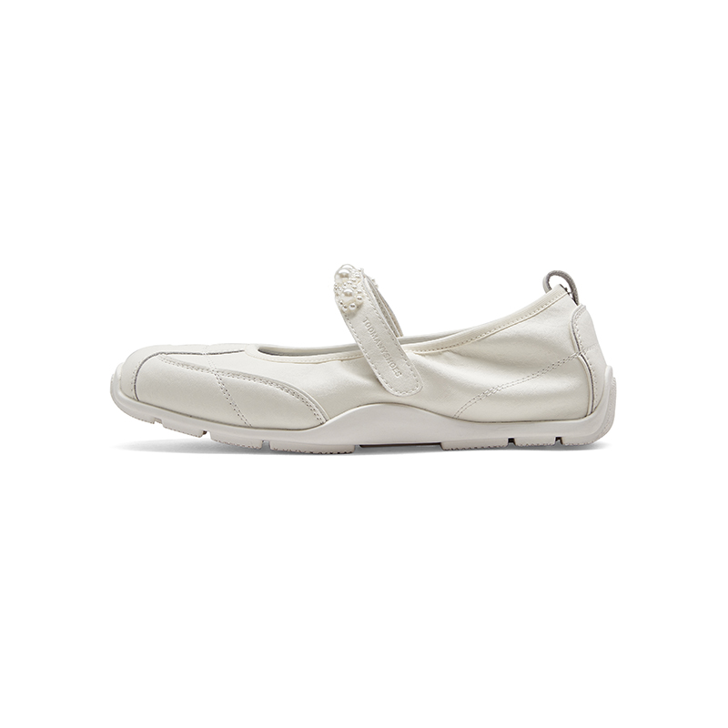 TOOMANYSHOES Женские туфли Мэри Джейн экрю, цвет Ecru