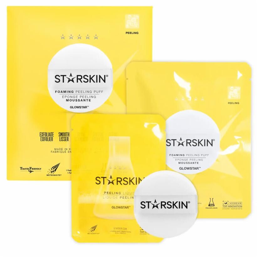 

Пенящийся спонж для пилинга GLOWSTAR Starskin