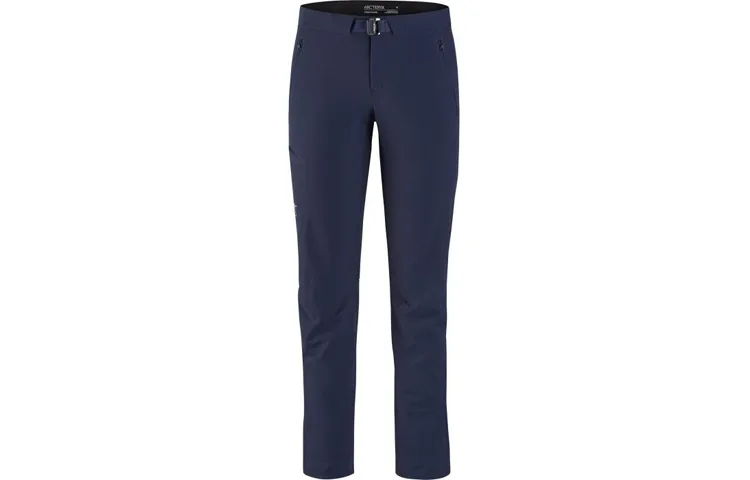 Брюки ветрозащитныеGAMMA для женщин Arcteryx, Cobalt Moon Blue/Cobalt Moon