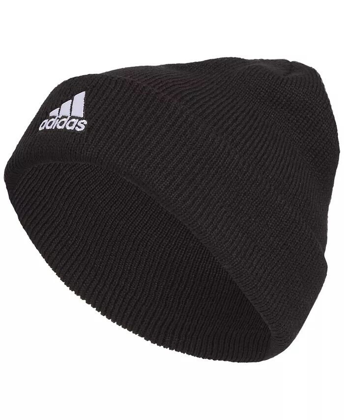

Мужская вязаная шапка Team Issue в сложенном виде adidas, черный